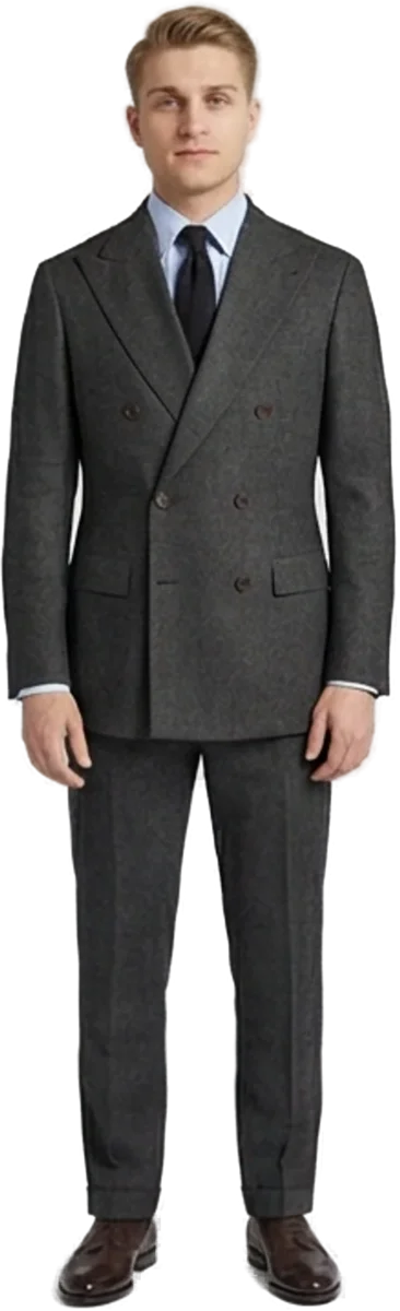 Will Kirkwood — AI try-on in Anglo-Italian suit